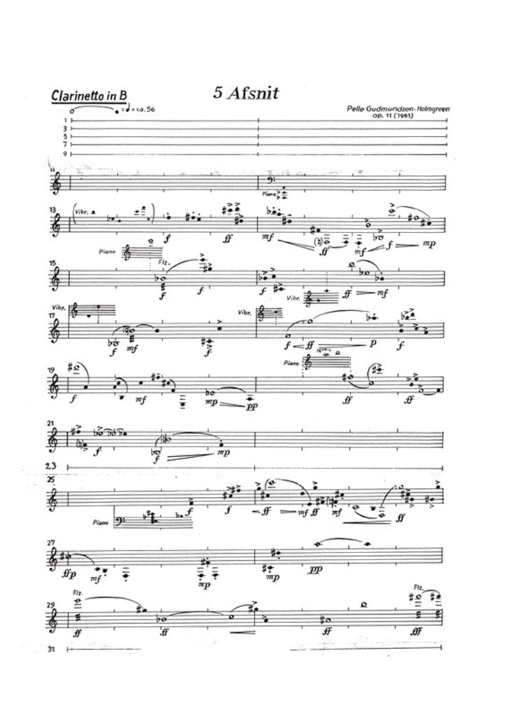 In Terra Pax Op. 11